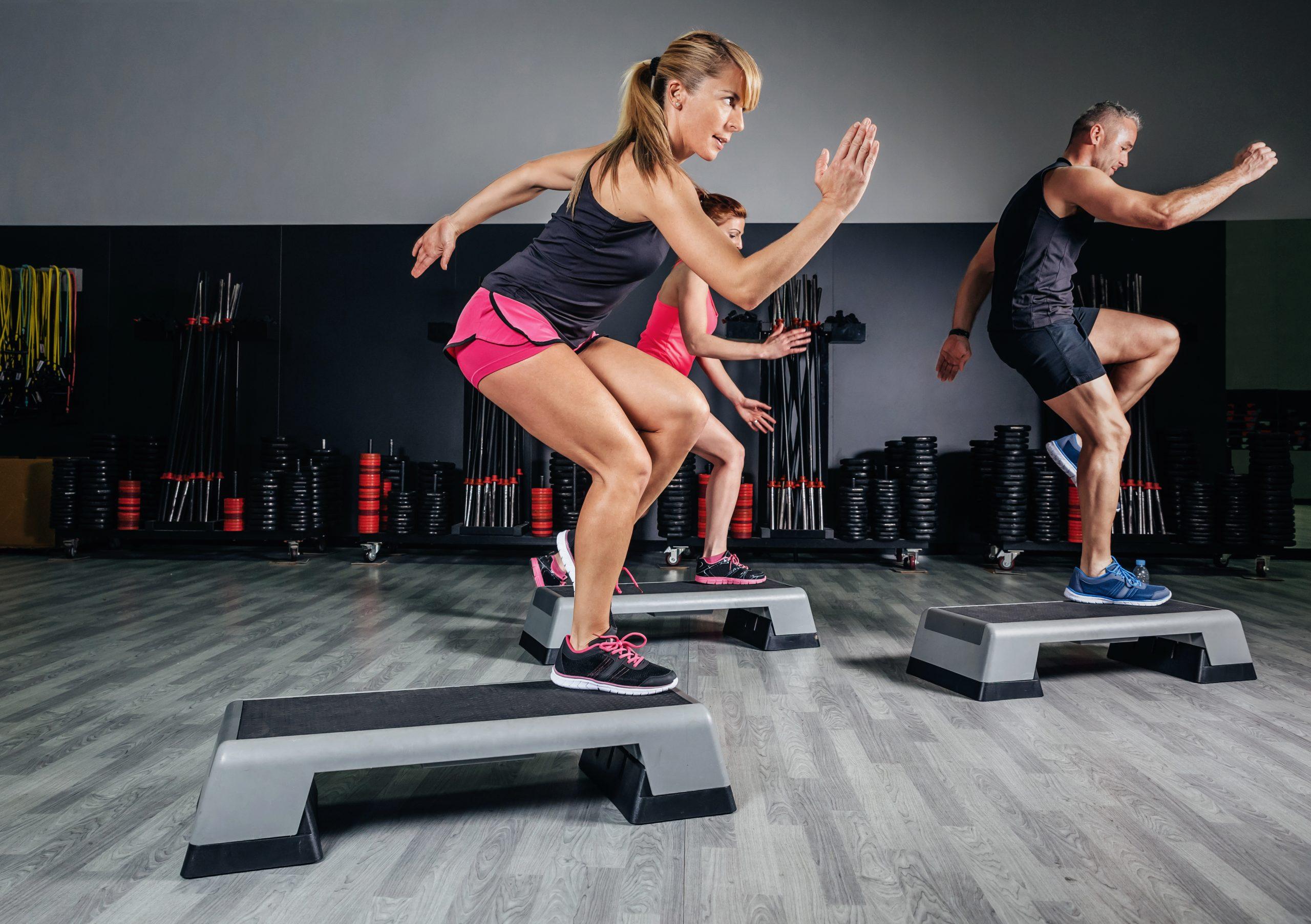 Clases de Cardio Step